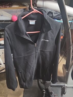 Columbia Women's Black Full-Zip Fleece Jacket